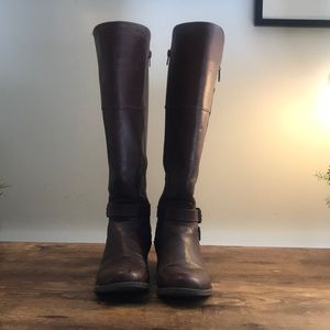 Knee length boots